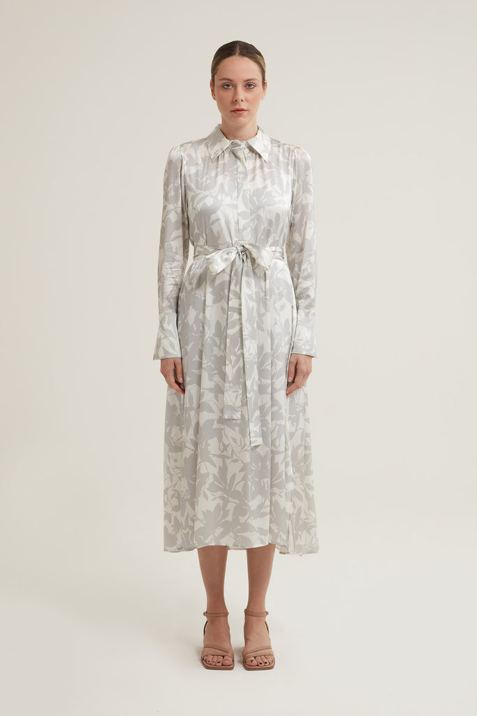 Flora Silk Dress