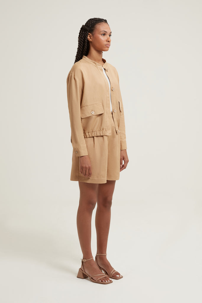 Hemera Linen Jacket